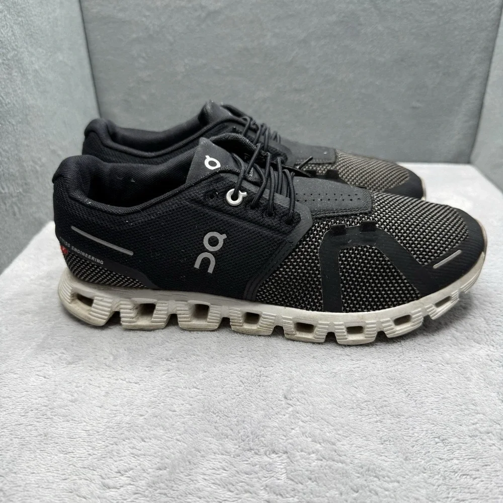 On Cloud 5 Combo Women's 8 Black Alloy Running Shoes 79.98846 CloudTec